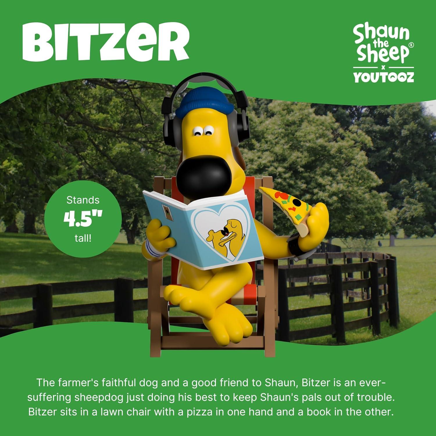 imageYoutooz Shaun 21 Inch Vinyl Figure Shaun The Sheep CollectionBitzer