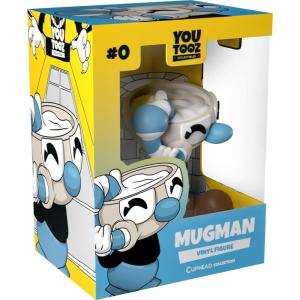 Youtooz Mugman Vinyl Figure, 3.7 Inch Mugman Action Figure, Cuphead Collection Based on Cuphead Games(Mugman)