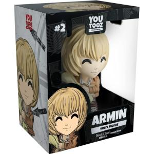 Youtooz Attacking Mikasa 5.1 inch Figure, Collectible Mikasa Ackerman from Attack on Titan(Armin)