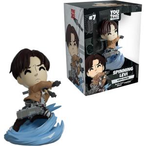 Youtooz Colossal Titan Vinyl Figure 5″ Inch from Attack on Titan Series Anime Figure – Detailed Collectible Figurines(Spinning Levi)