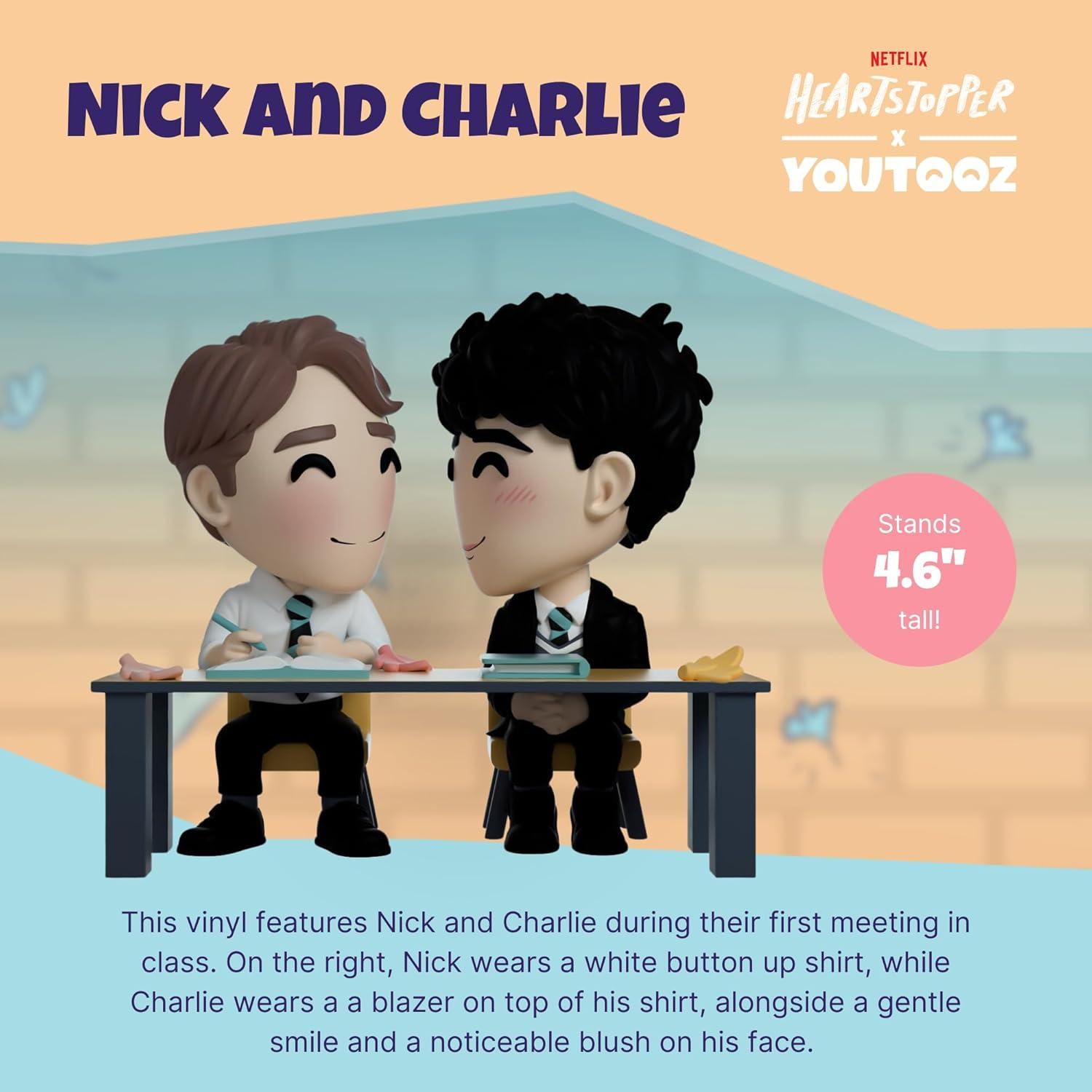 imageYou Tooz Heartstopper Nick and Charlie
