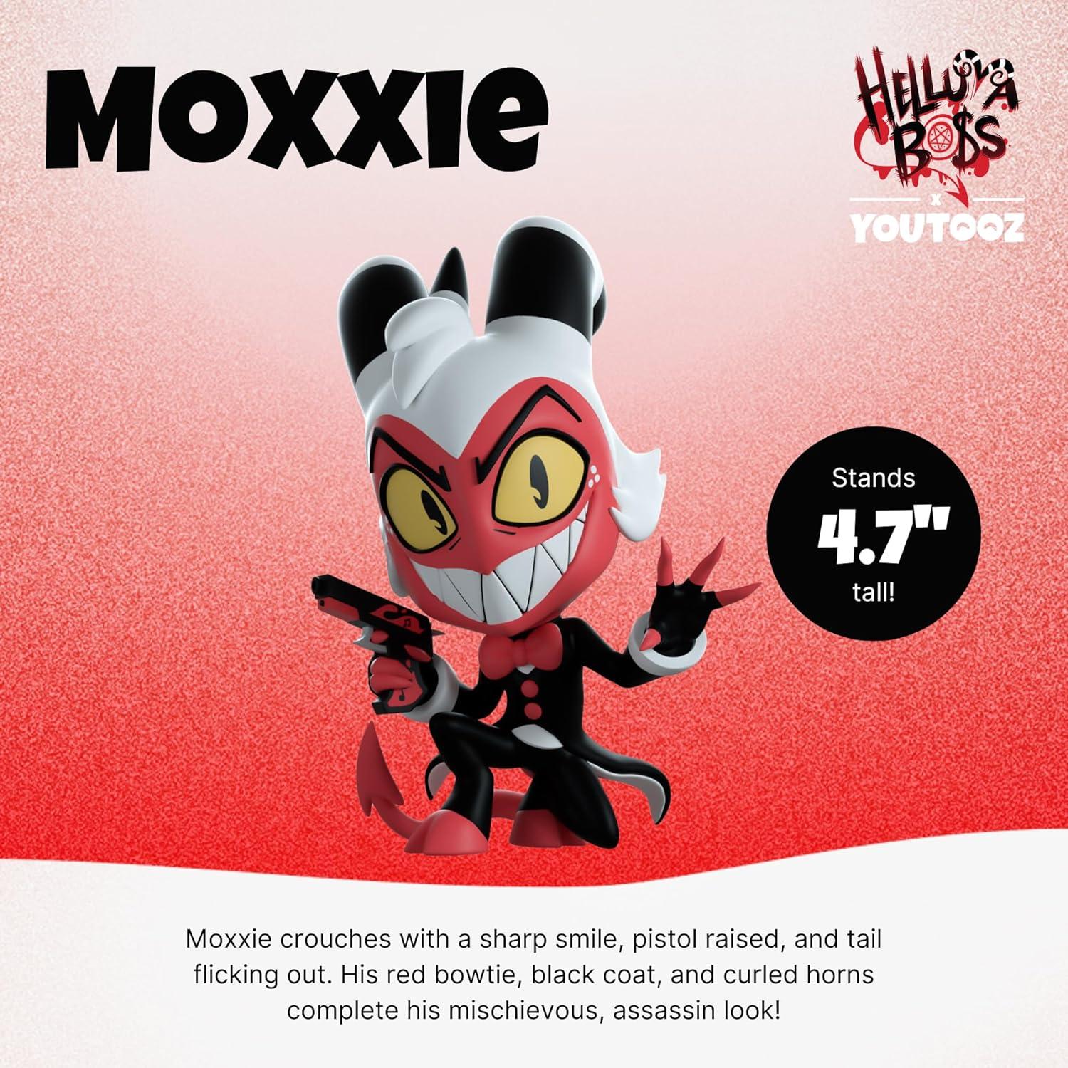 imageYoutooz Helluva Boss Loona 5Inch Vinyl Figure Collectible Loona Figurine from The Official Helluva Boss CollectionMoxxie