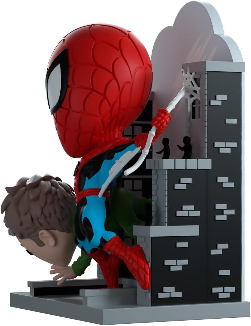 imageYoutooz Marvel Collection Web of Spiderman 1 48 inch Vinyl Figure Symbiote Spiderman Action FigureAmazing Fantasy SpiderMan 15