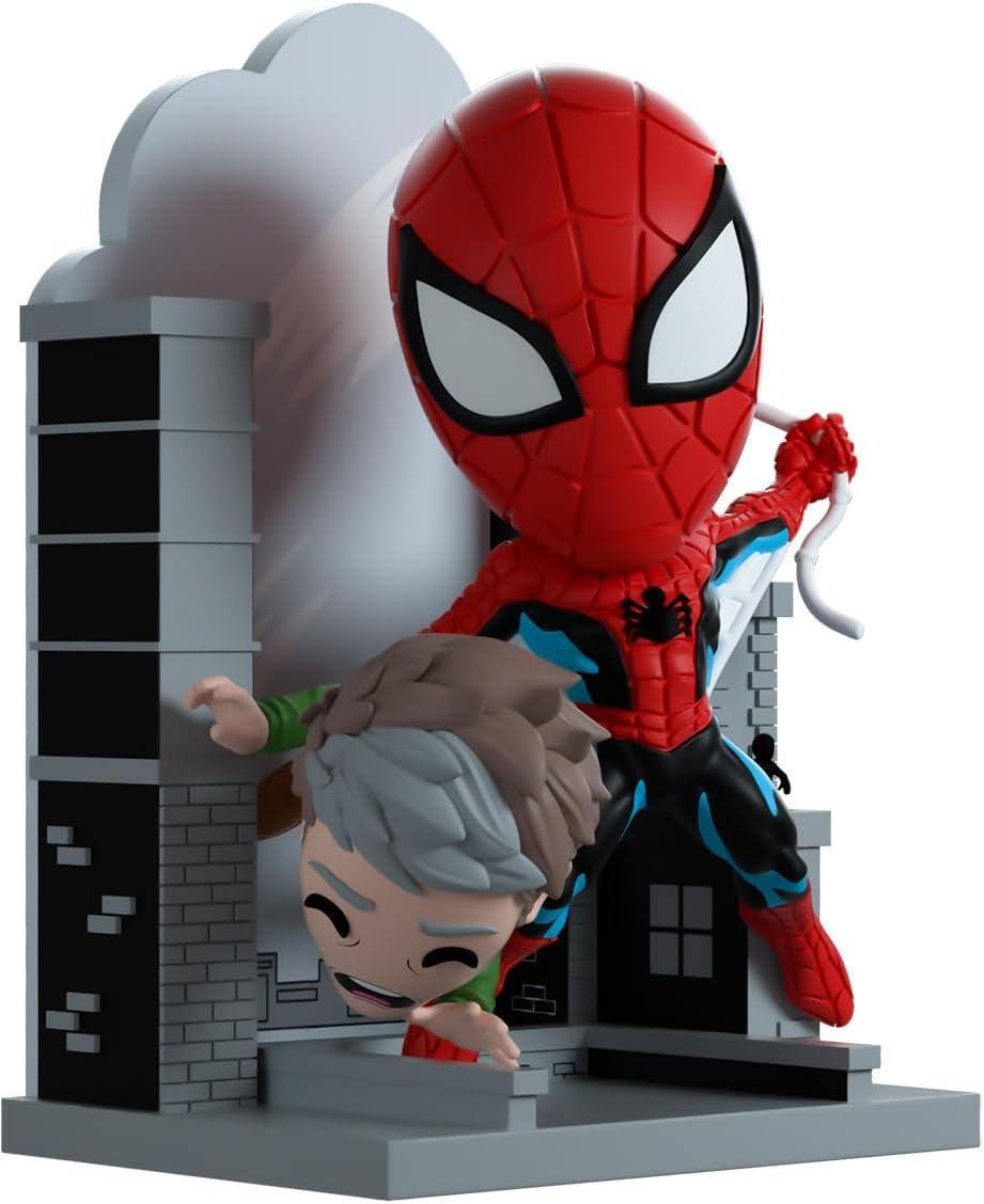 imageYoutooz Marvel Collection Web of Spiderman 1 48 inch Vinyl Figure Symbiote Spiderman Action FigureAmazing Fantasy SpiderMan 15