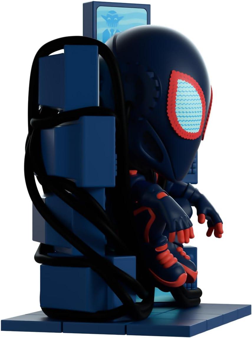 imageYoutooz Marvel Collection Web of Spiderman 1 48 inch Vinyl Figure Symbiote Spiderman Action FigureMiles Morales 13