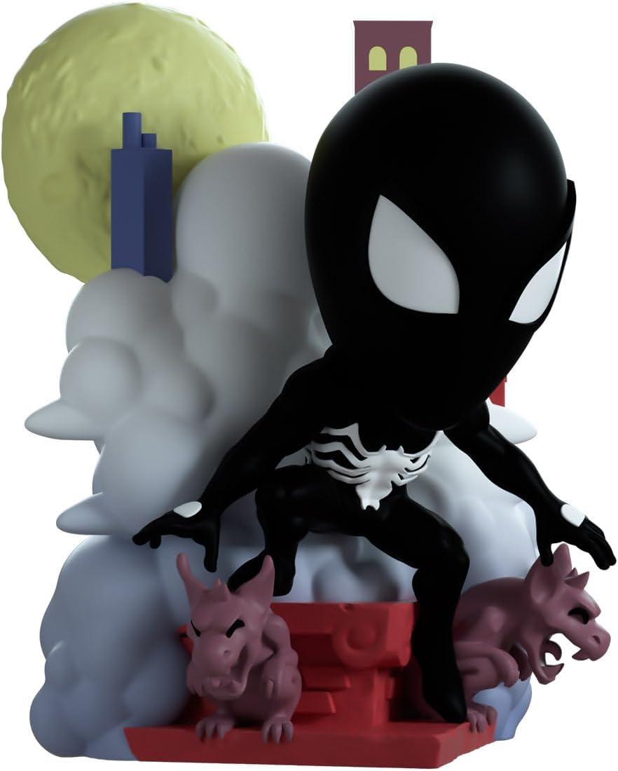 imageYoutooz Marvel Collection Web of Spiderman 1 48 inch Vinyl Figure Symbiote Spiderman Action FigureWeb of SpiderMan 1