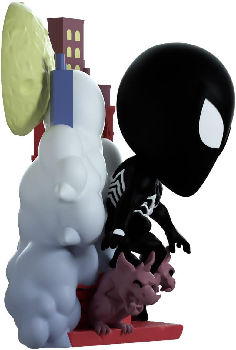 imageYoutooz Marvel Collection Web of Spiderman 1 48 inch Vinyl Figure Symbiote Spiderman Action FigureWeb of SpiderMan 1