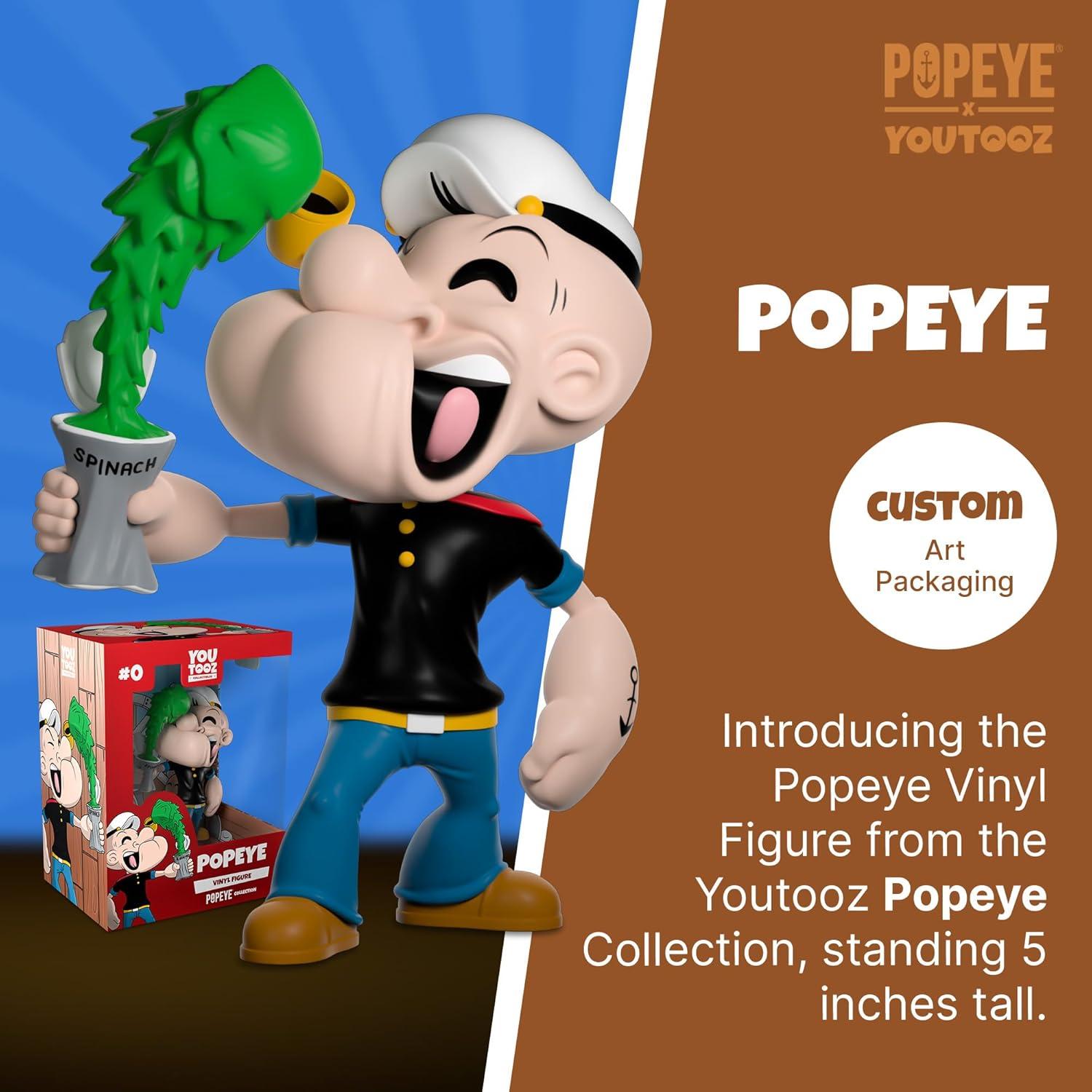 imageYoutooz Popeye 5Inch Vinyl Figure Collectible Action Figurine from The Official Popeye Collection