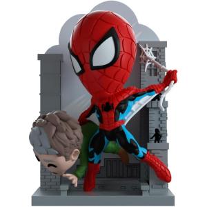 Youtooz Marvel Collection Web of Spiderman #1 4.8 inch Vinyl Figure, Symbiote Spiderman Action Figure(Amazing Fantasy Spider-Man #15)