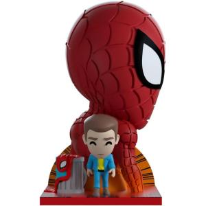 Youtooz Marvel Collection Web of Spiderman #1 4.8 inch Vinyl Figure, Symbiote Spiderman Action Figure(The Amazing Spider-Man #50)