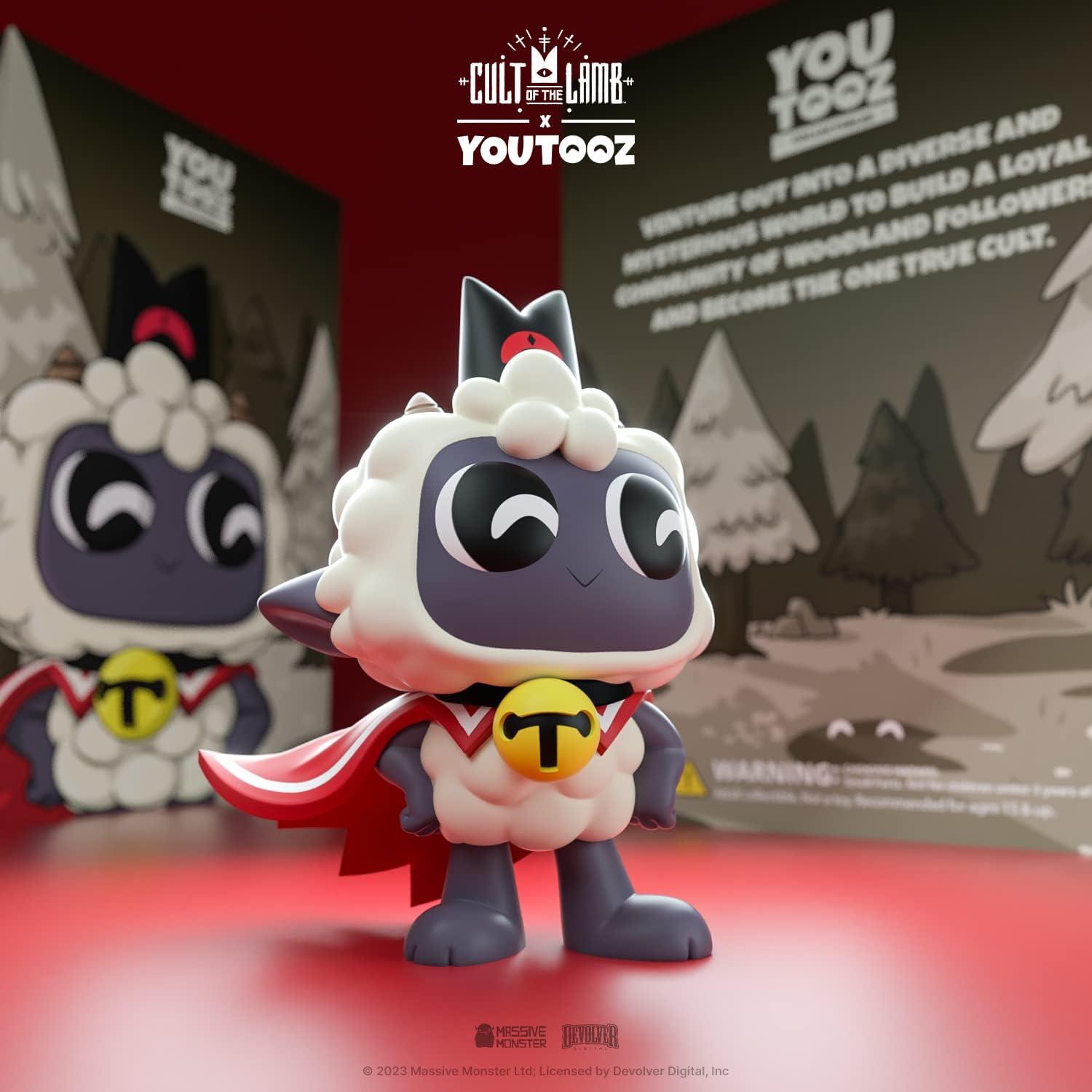 imageYoutooz Cult of The Lamb The One Who Waits 44 Vinyl Figure Collectible The One Who Waits Cult of The Lamb CollectionLamb
