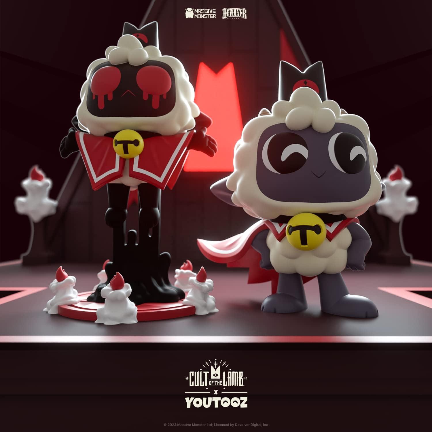 imageYoutooz Cult of The Lamb The One Who Waits 44 Vinyl Figure Collectible The One Who Waits Cult of The Lamb CollectionLamb