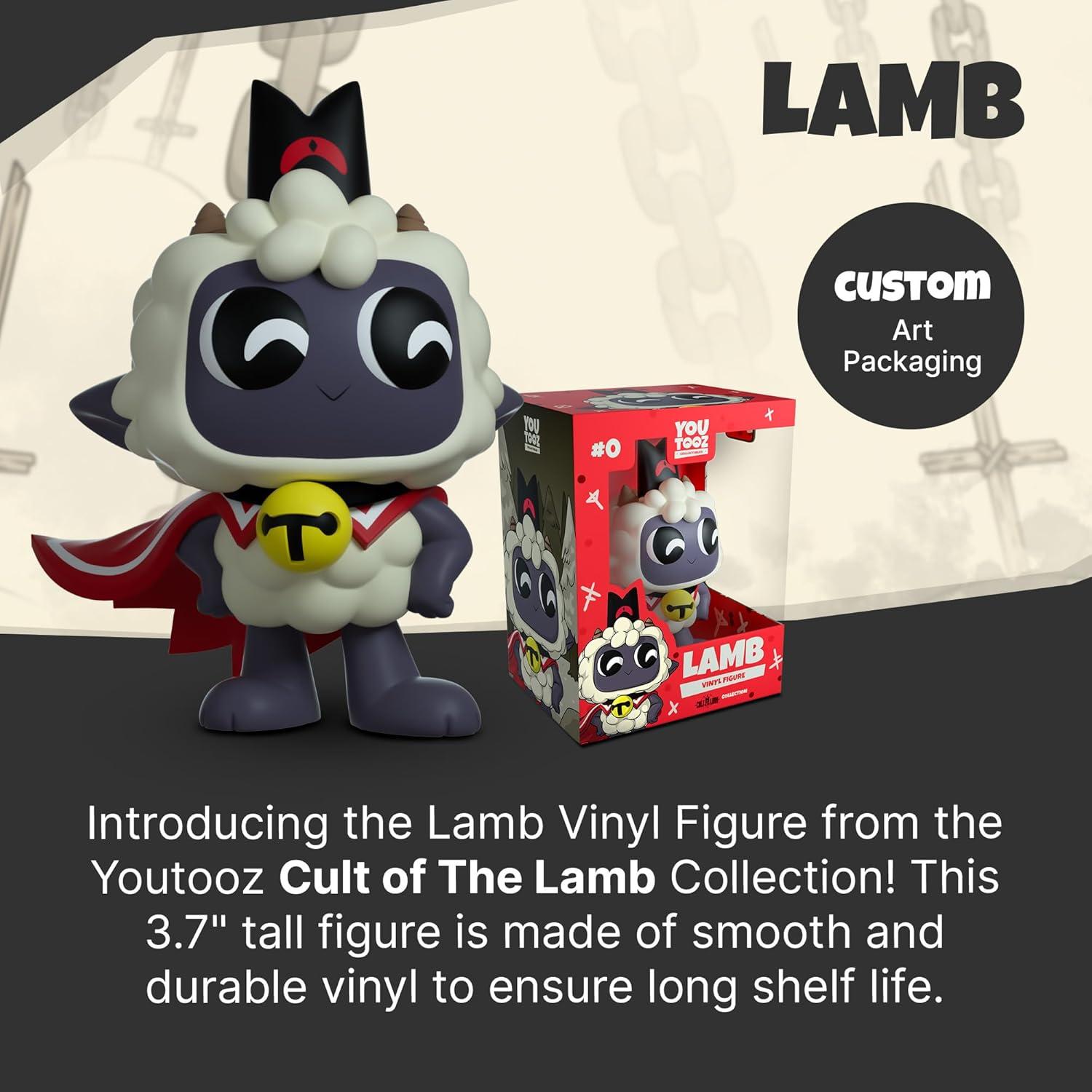 imageYoutooz Cult of The Lamb The One Who Waits 44 Vinyl Figure Collectible The One Who Waits Cult of The Lamb CollectionLamb