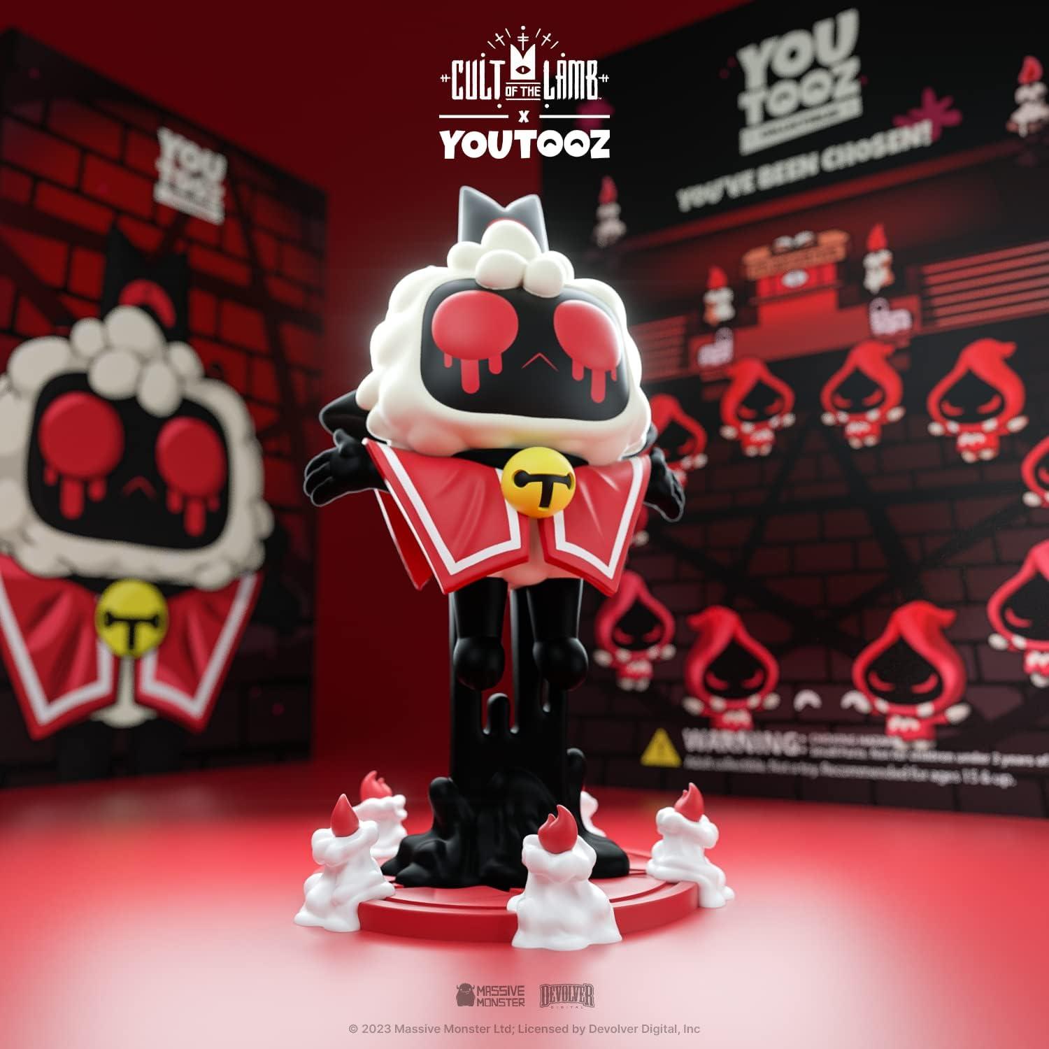 imageYoutooz Cult of The Lamb The One Who Waits 44 Vinyl Figure Collectible The One Who Waits Cult of The Lamb CollectionPossessed Lamb
