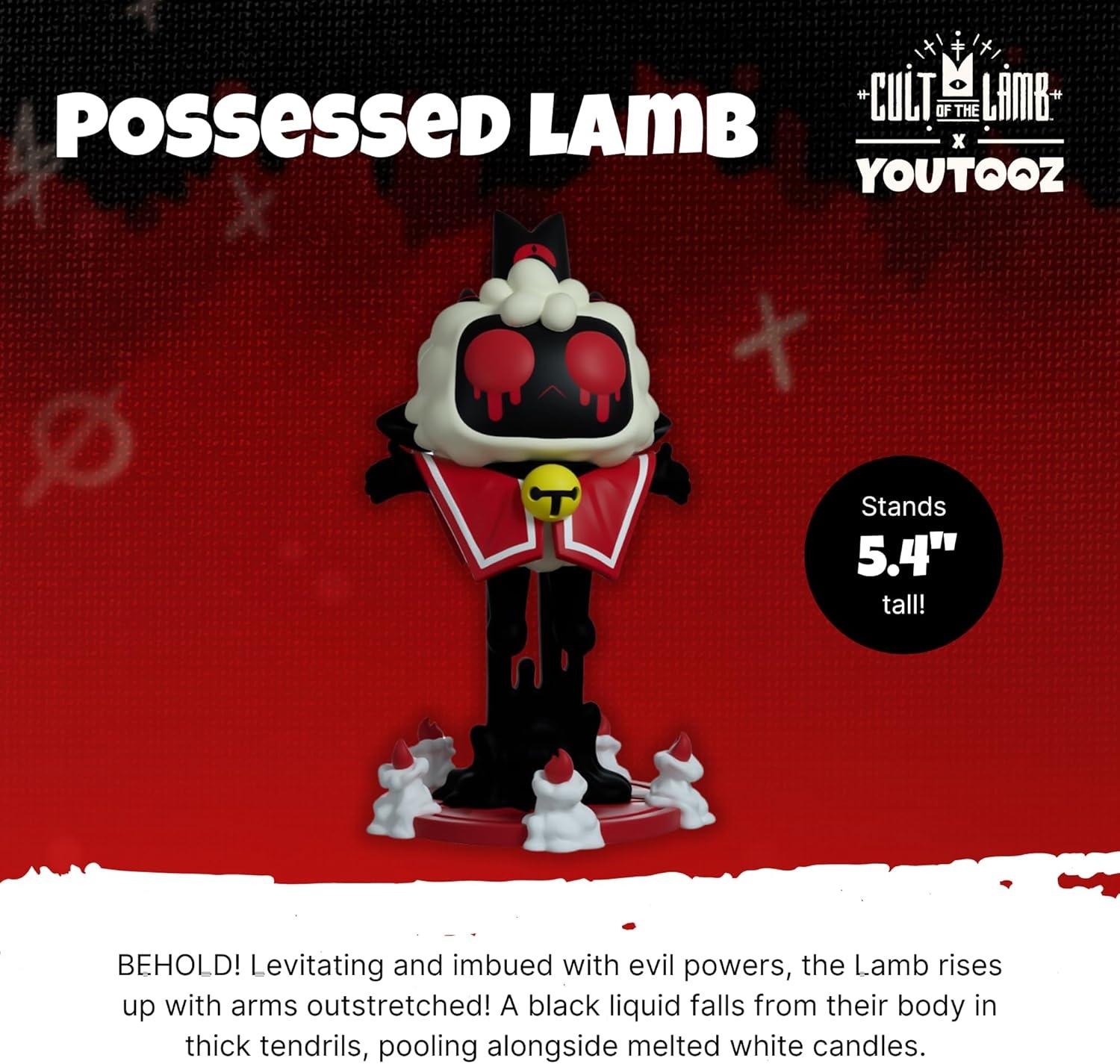 imageYoutooz Cult of The Lamb The One Who Waits 44 Vinyl Figure Collectible The One Who Waits Cult of The Lamb CollectionPossessed Lamb