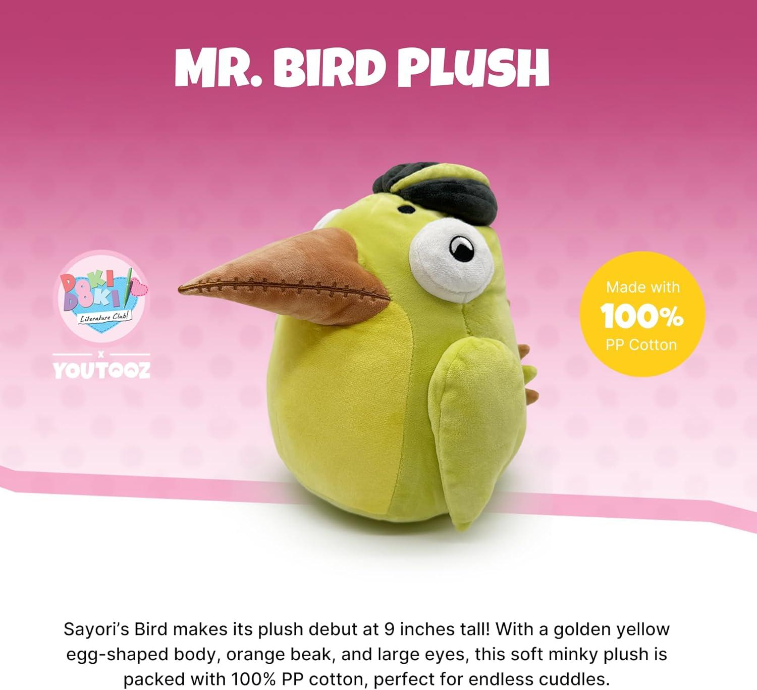 imageMr Bird Plush 9in