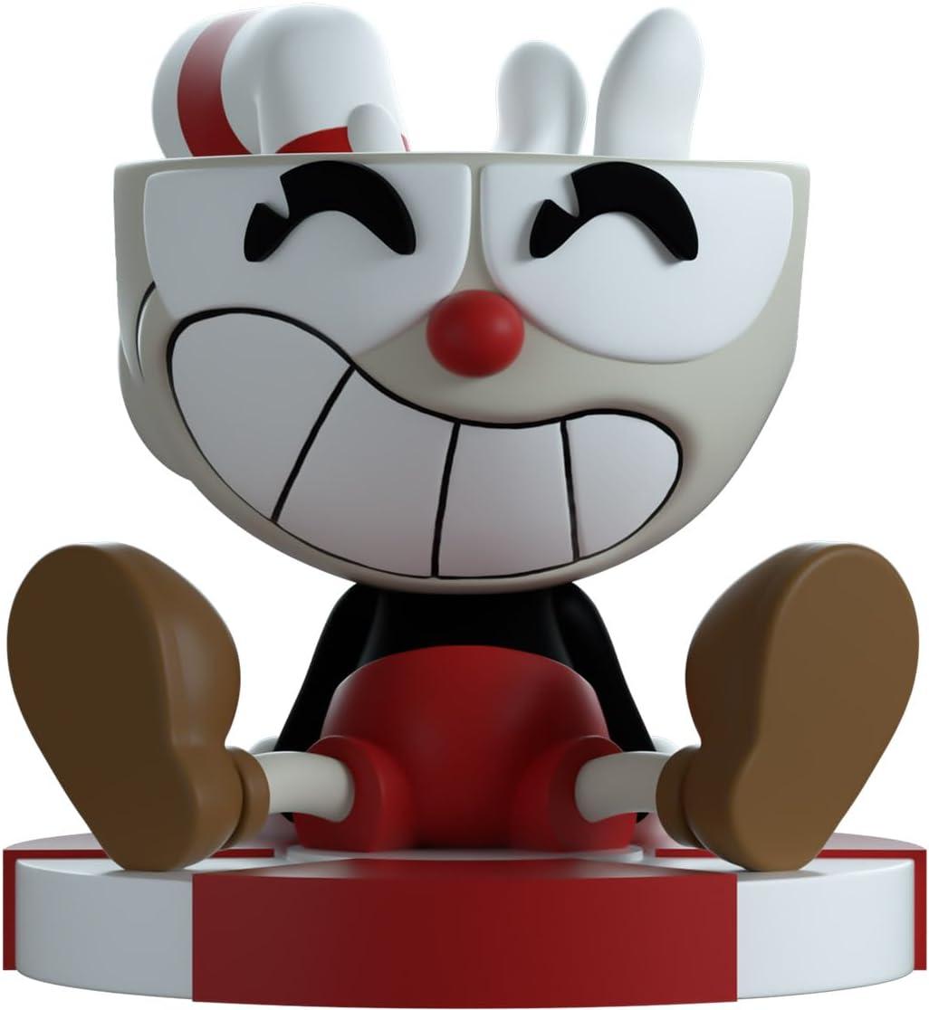 imageYoutooz Cuphead Device Holder Vinyl Gaming Stand for Phone or Controller Desk Display for Fans and Gamers Official Cuphead Collectible Figure