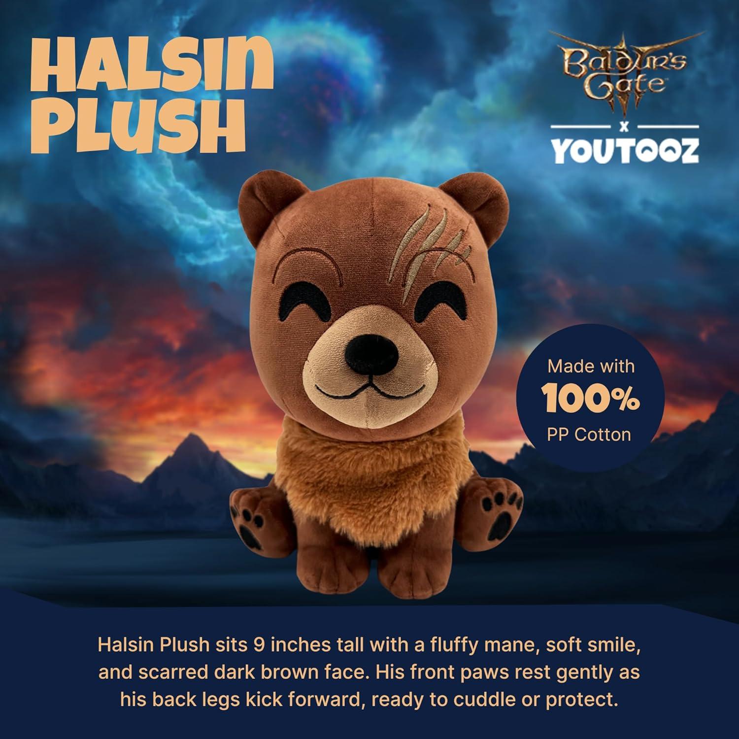 imageYoutooz Halsin 9 Plush Baldurs Gate 3 Collectible Halsin Plushie from Baldurs Gate 3