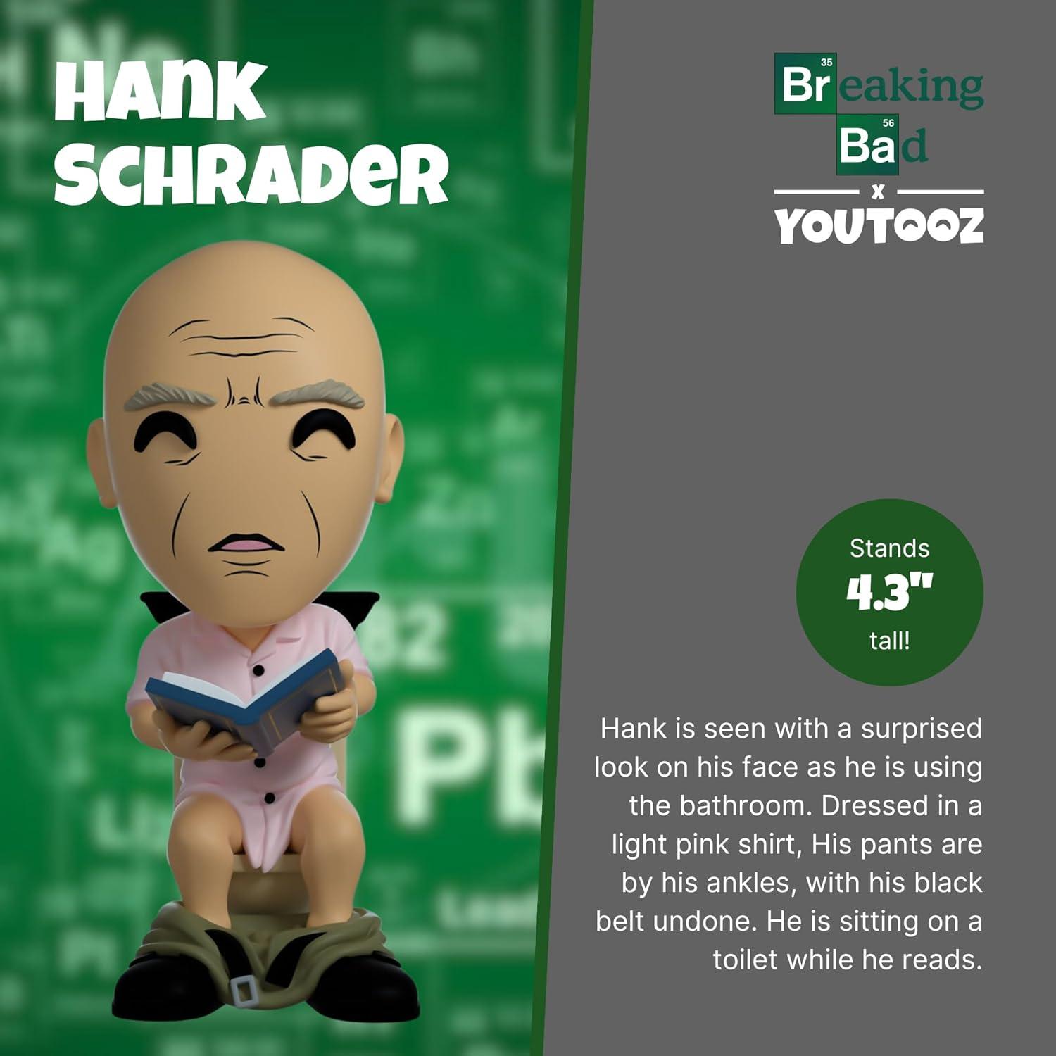 imageYoutooz Breaking Bad Gus Fring 46 Inch Vinyl Figure Los Pollos Hermanos Boss Breaking Bad CollectionHank Schrader