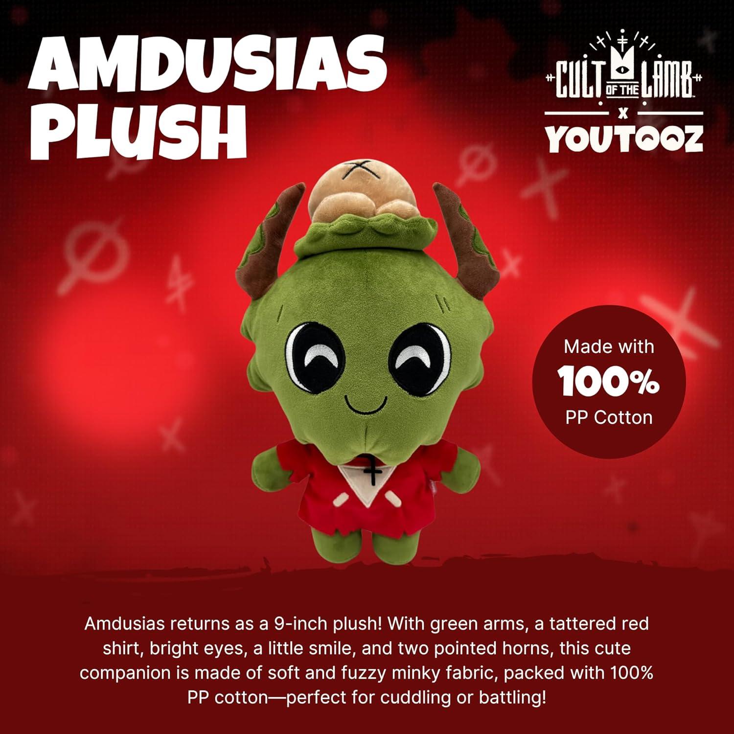 imageYoutooz Cult of The Lamb Clauneck 9 Plush Collectible Clauneck from Lamb Plush CollectionAmsudias