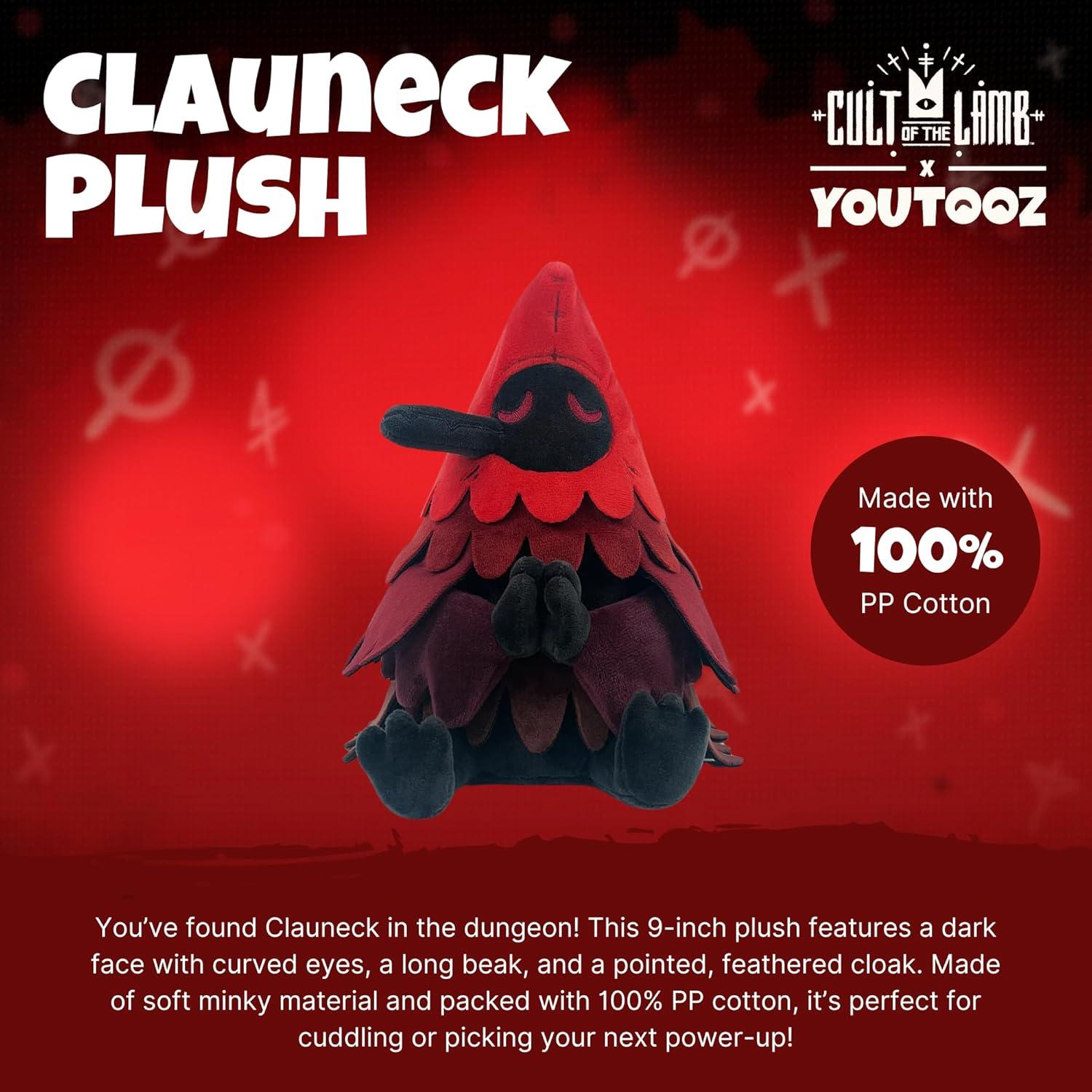 imageYoutooz Cult of The Lamb Clauneck 9 Plush Collectible Clauneck from Lamb Plush CollectionClauneck