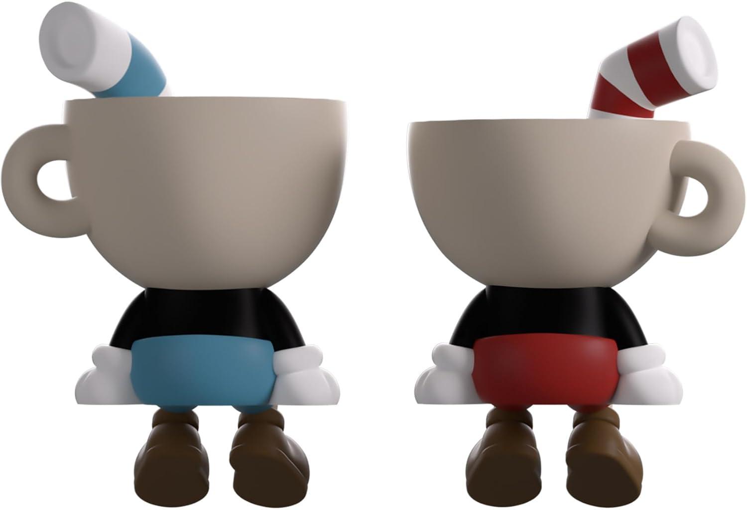 imageYoutooz Cuphead and Mugman Monitor Buddies Desktop Accessories for Gamers 25 Display Desk Dcor