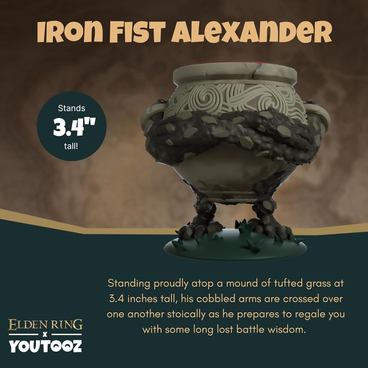 imageYoutooz Elden Ring Iron Fist Alexander 34 Vinyl Figure Collectible Iron Fist Alexander from Elden Ring CollectionIron Fist Alexander