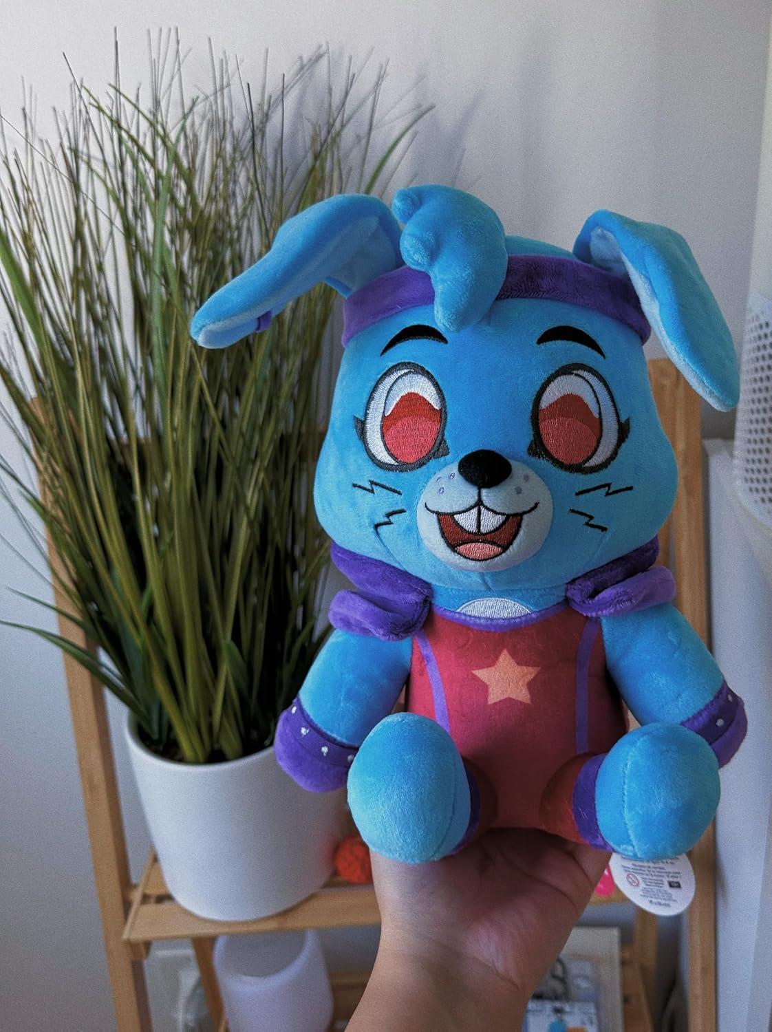 imageYoutooz FNAF Ruined Glam Rock Bonnie 9 Inch Plush Collectible Ruined Glam Rock Bonnie from Five Nights at Freddys FNAF Plush Collection