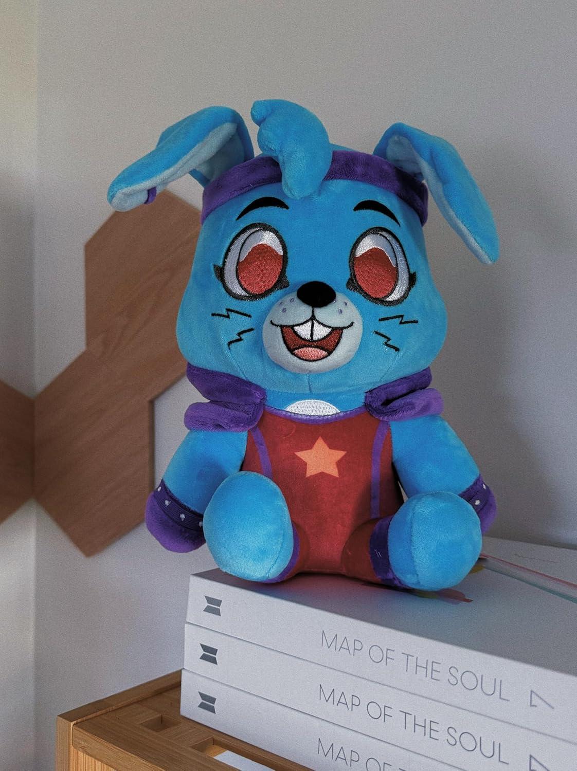 imageYoutooz FNAF Ruined Glam Rock Bonnie 9 Inch Plush Collectible Ruined Glam Rock Bonnie from Five Nights at Freddys FNAF Plush Collection