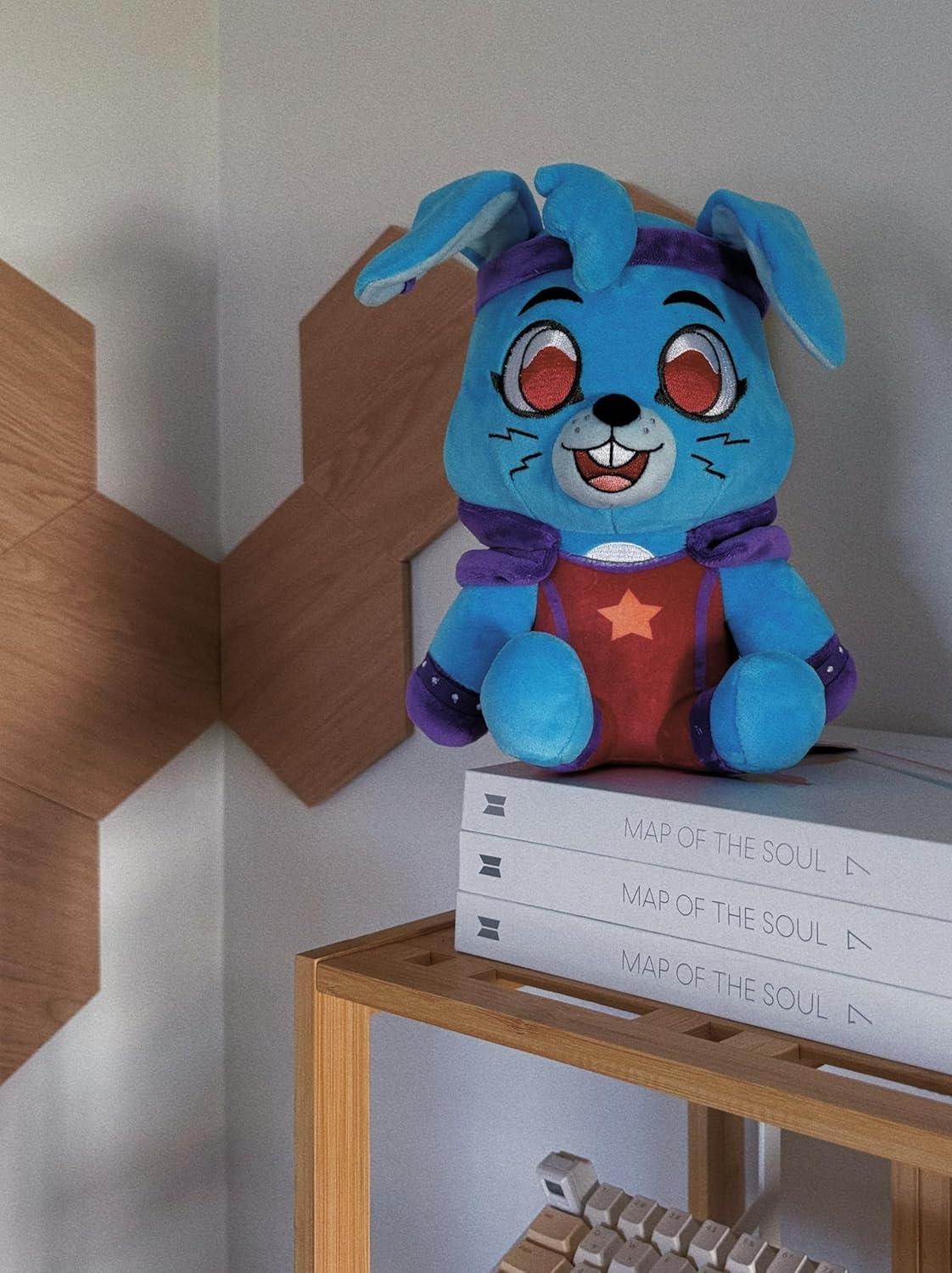 imageYoutooz FNAF Ruined Glam Rock Bonnie 9 Inch Plush Collectible Ruined Glam Rock Bonnie from Five Nights at Freddys FNAF Plush Collection