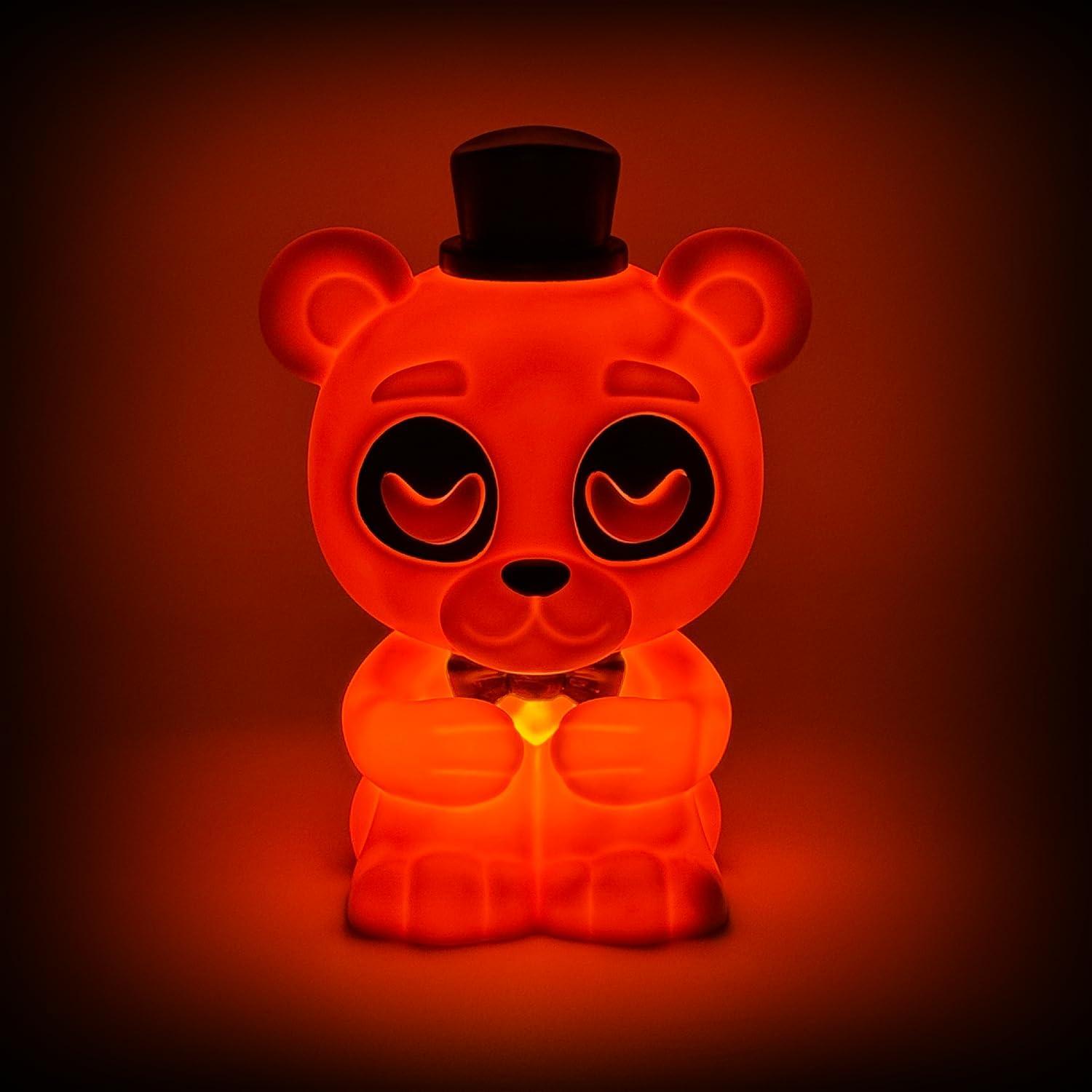 imageYoutooz Five Nights at Freddys Night Light Modern Plastic Battery Powered LED Desk Lamp Officially Licensed FNAF Collectible