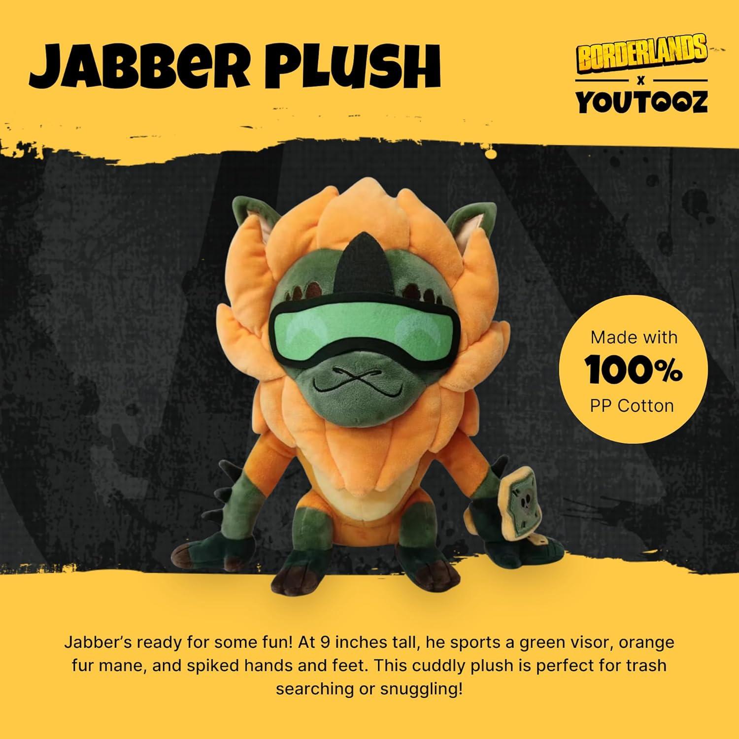 imageYoutooz Jabber 9 Plush Borderlands Jabber Plushie from The Borderlands Video GameJabber