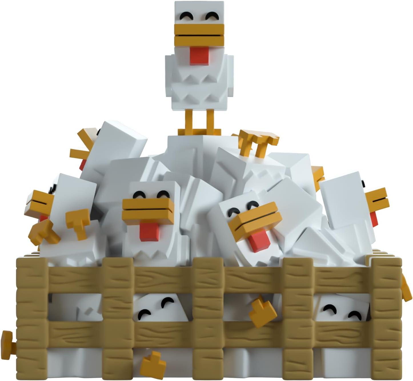 imageYoutooz Minecraft Warden 44 Vinyl Figure Collectible Warden from MinecraftChickens