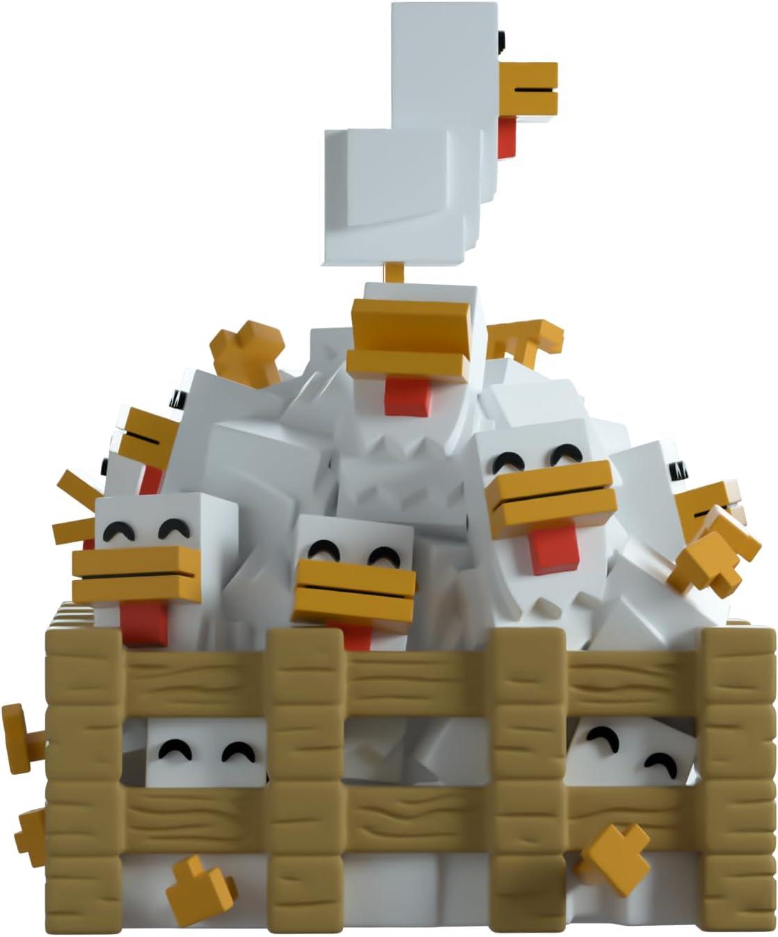 imageYoutooz Minecraft Warden 44 Vinyl Figure Collectible Warden from MinecraftChickens