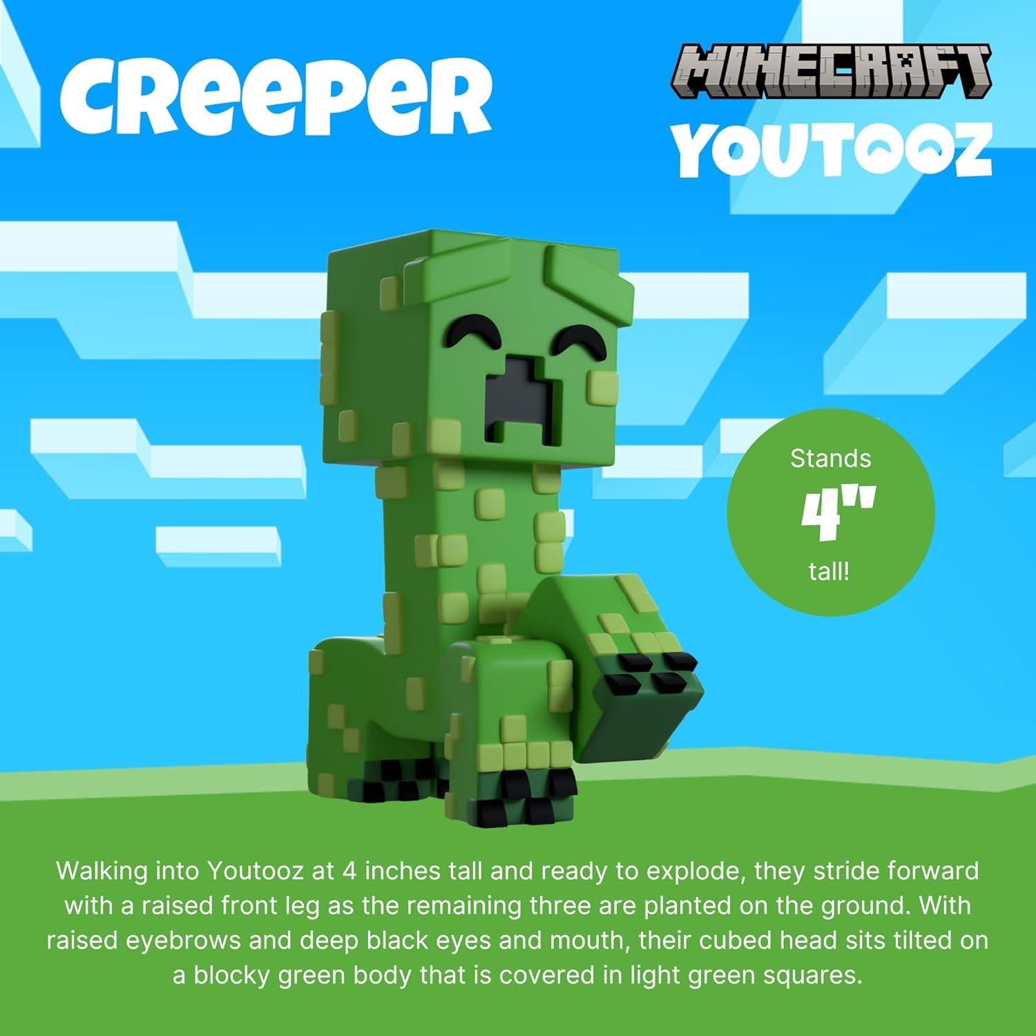 imageYoutooz Minecraft Warden 44 Vinyl Figure Collectible Warden from MinecraftCreeper