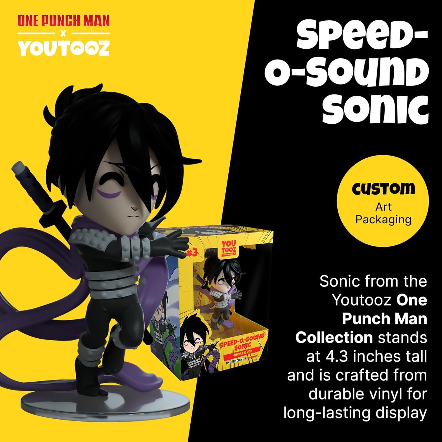 imageYoutooz One Punch Man Genos 36 Inch Vinyl Figure from Anime One Punch Man CollectionSpeed O Sound Sonic