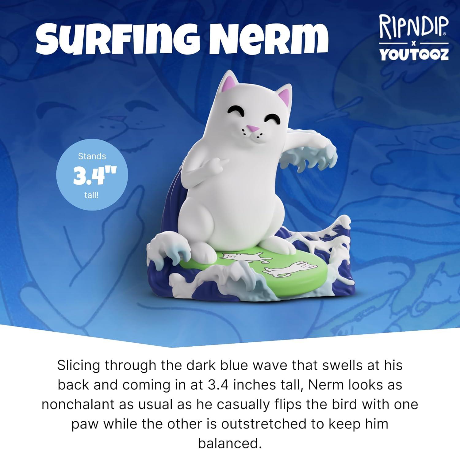 imageYoutooz Rip N Dip Surfing Nerm 45 Surfing Nerm Vinyl Figure Collectible Surfing Nerm from Rip N Dip by Youtooz Rip N Dip Collection