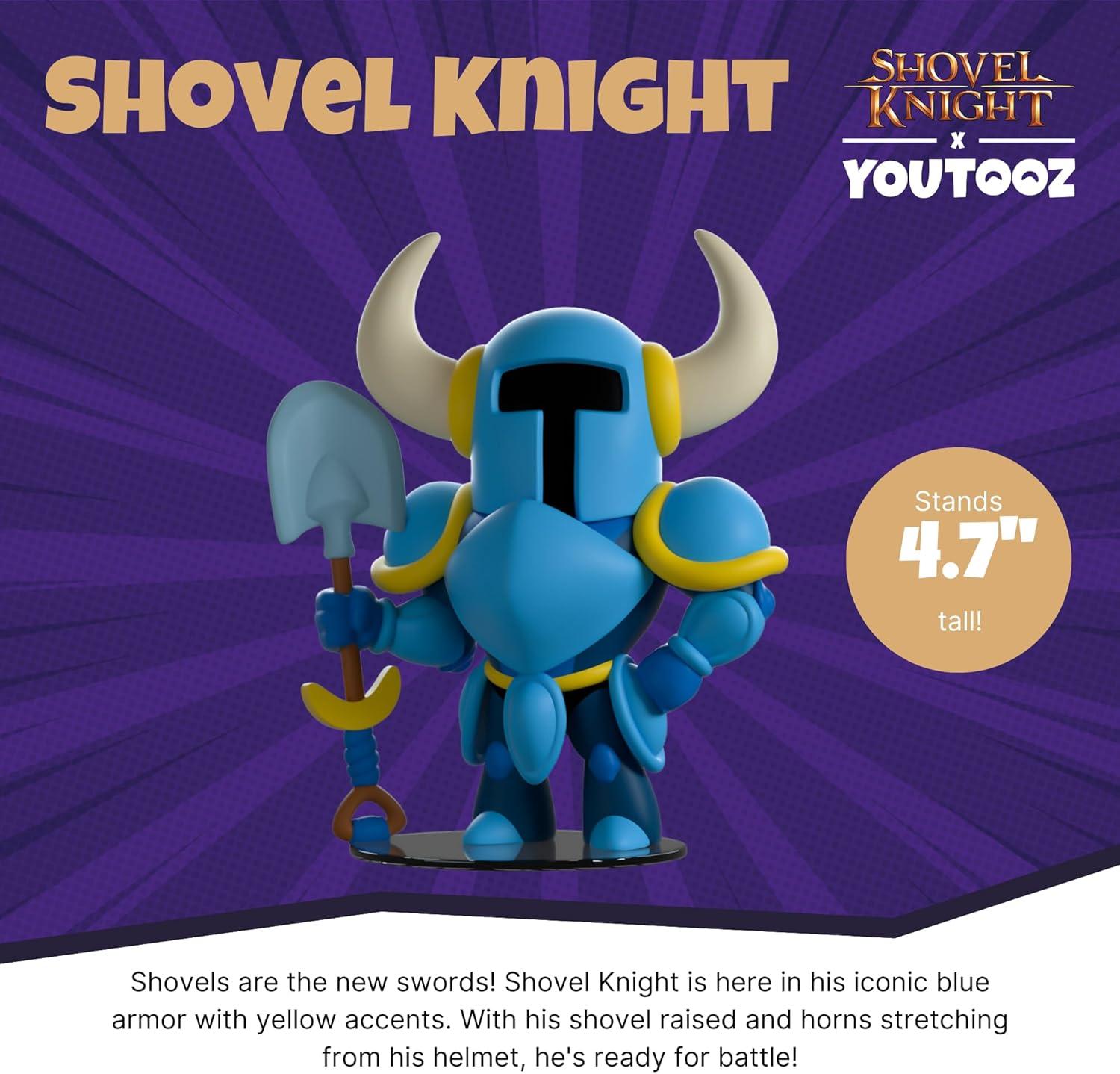 imageYoutooz Shovel Knight 47 Shovel Knight Vinyl Figure Collectible Shovel Knight from Shovel Knight by Youtooz Shovel Knight Collection