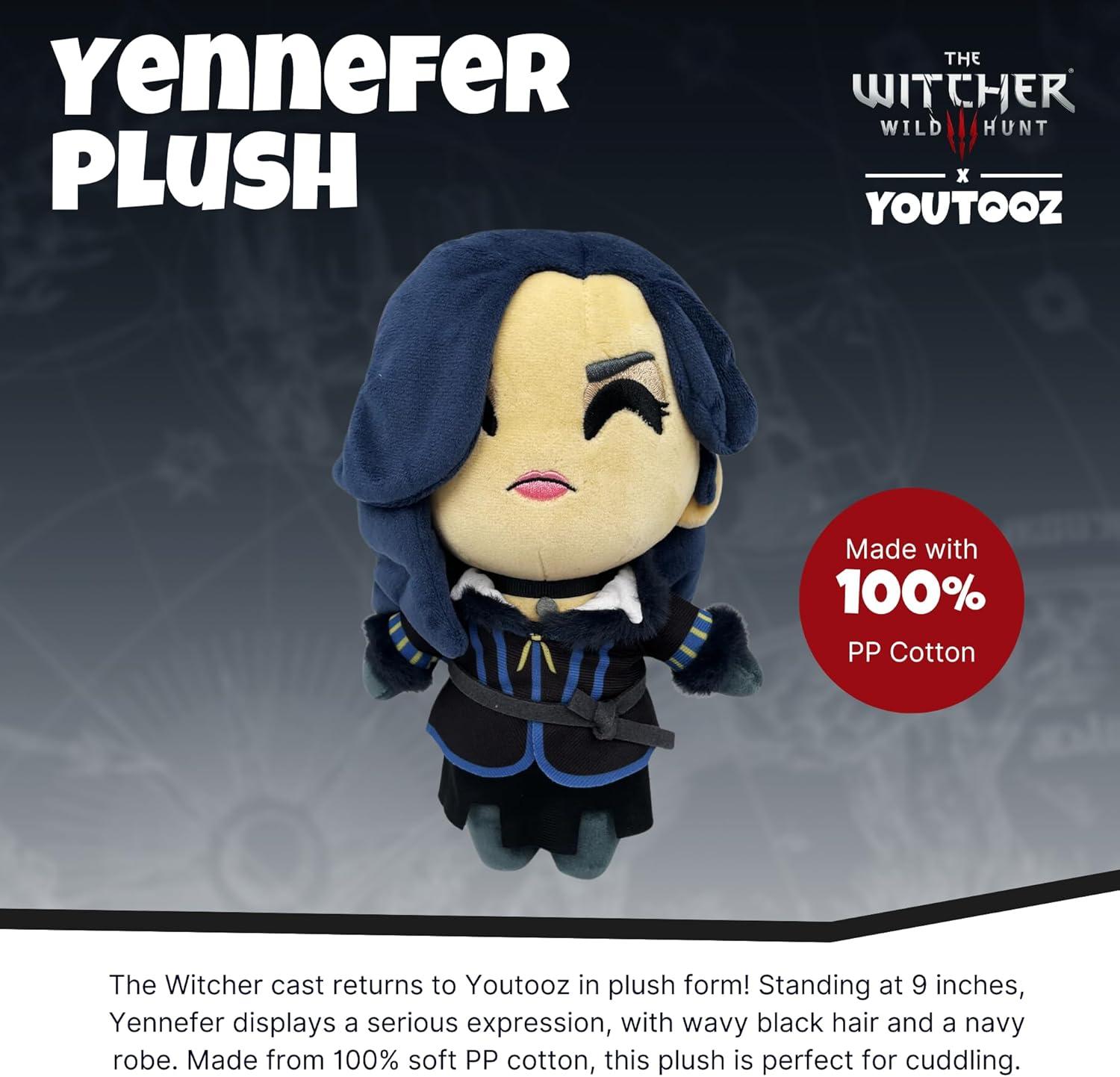 imageYoutooz The Witcher Yennefer 9 Plush Collectible Yennefer from The Witcher Plush Collection