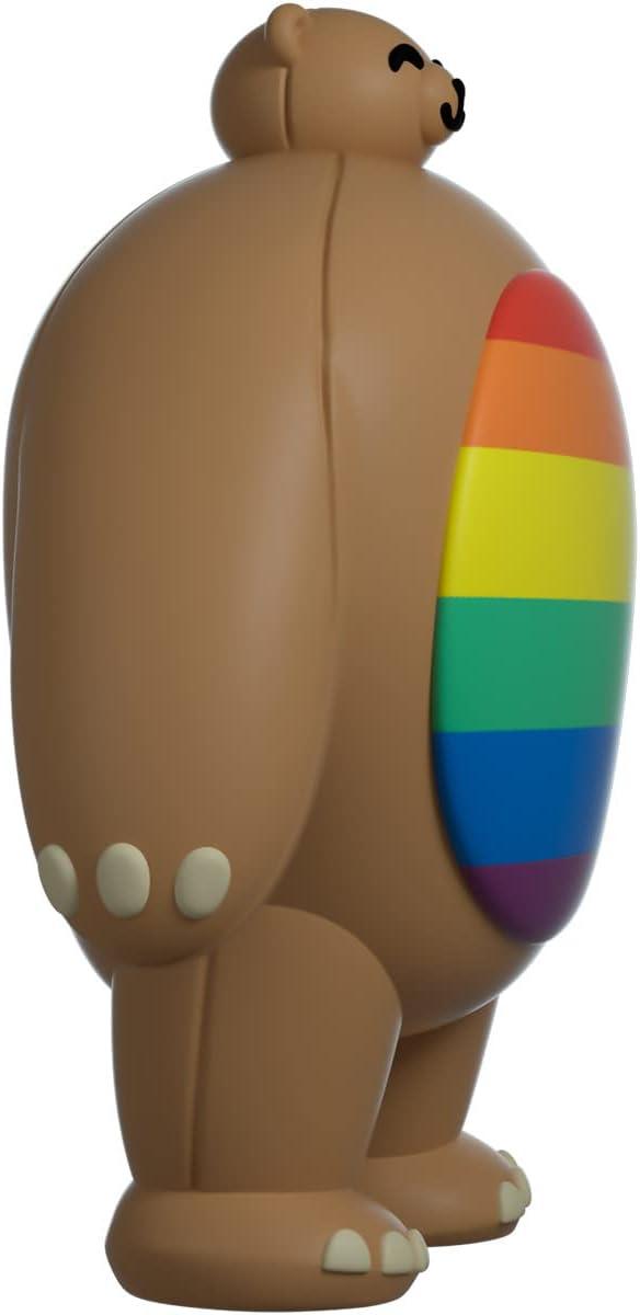 imageYoutooz Tiny Headed Kingdom Pip the Bear 39 Vinyl Figure Pride Pip Collectible BearPride Pip