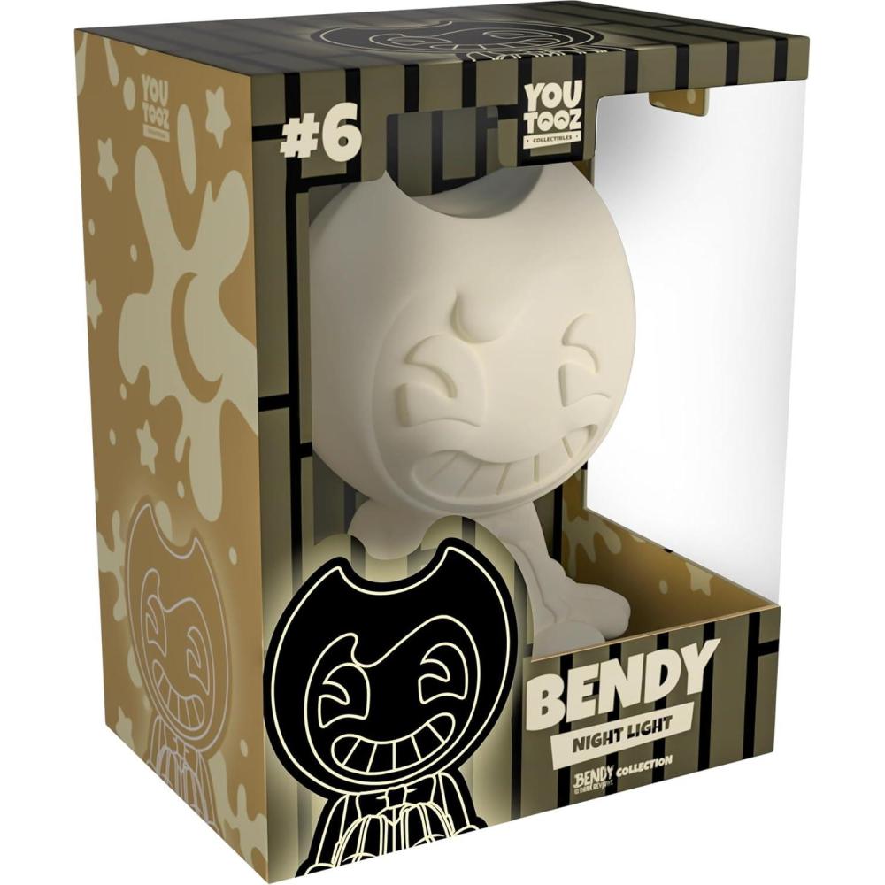 imageYoutooz Bendy and The Dark Revival Night Light Soft Glow Collectible Lamp 6 Battery Operated Decor