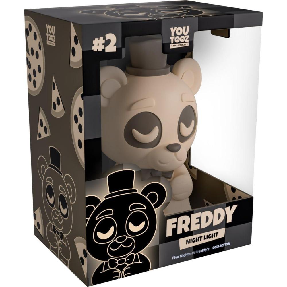 imageYoutooz Five Nights at Freddys Night Light Modern Plastic Battery Powered LED Desk Lamp Officially Licensed FNAF Collectible