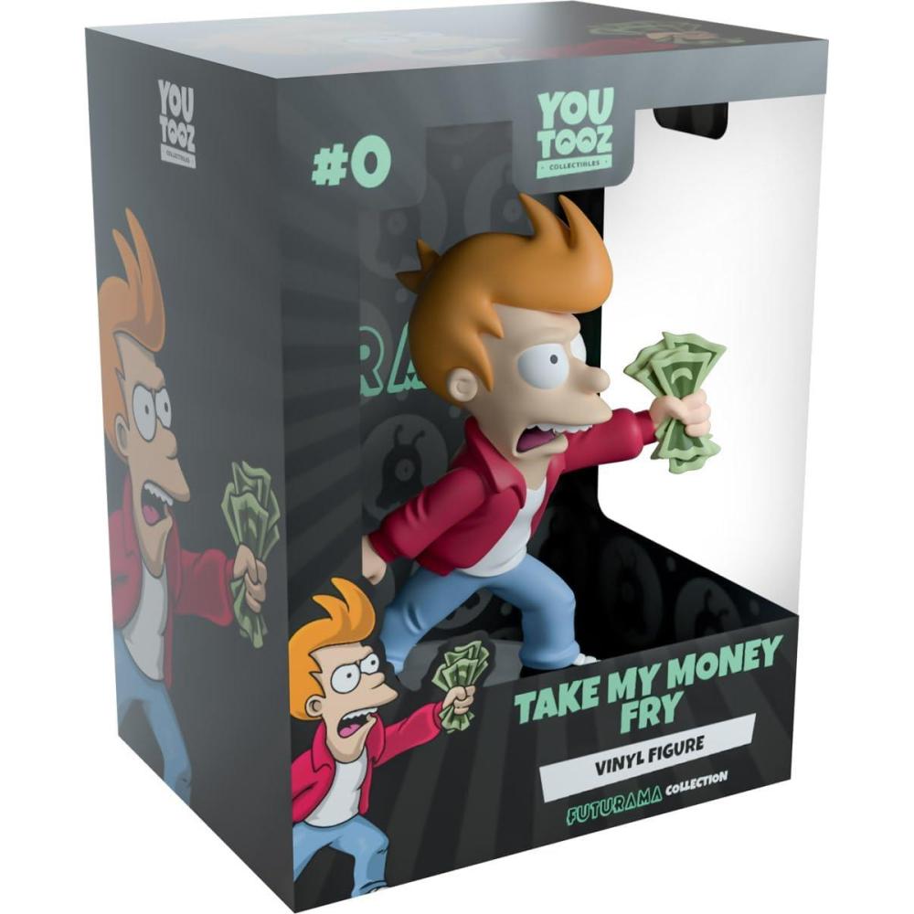 imageYoutooz Futurama Bender the Offender 53 Vinyl Figure Collectible Bender the Offender from FuturamaTake My Money Fry