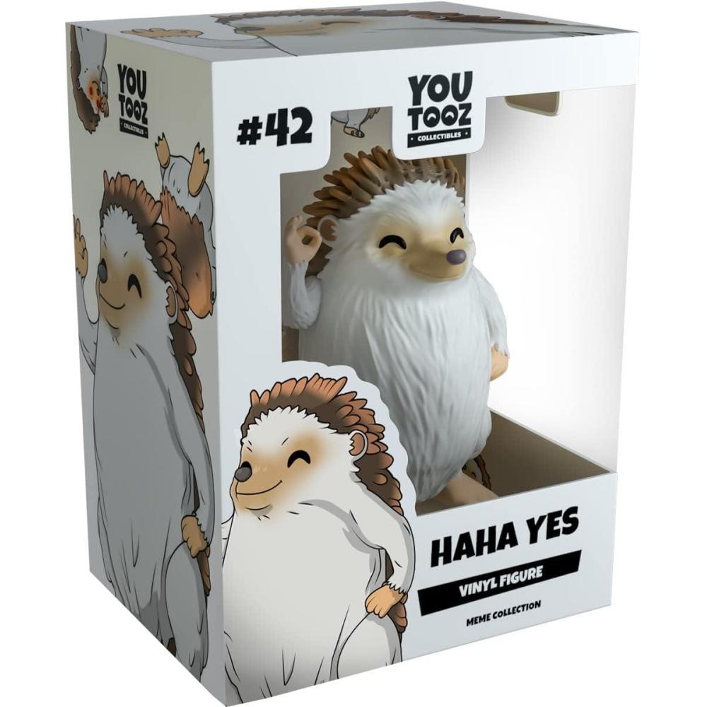 imageYoutooz HAHA YES 47 Vinyl Meme Figure Cute Hedgehog Based on Famous Internet Memes