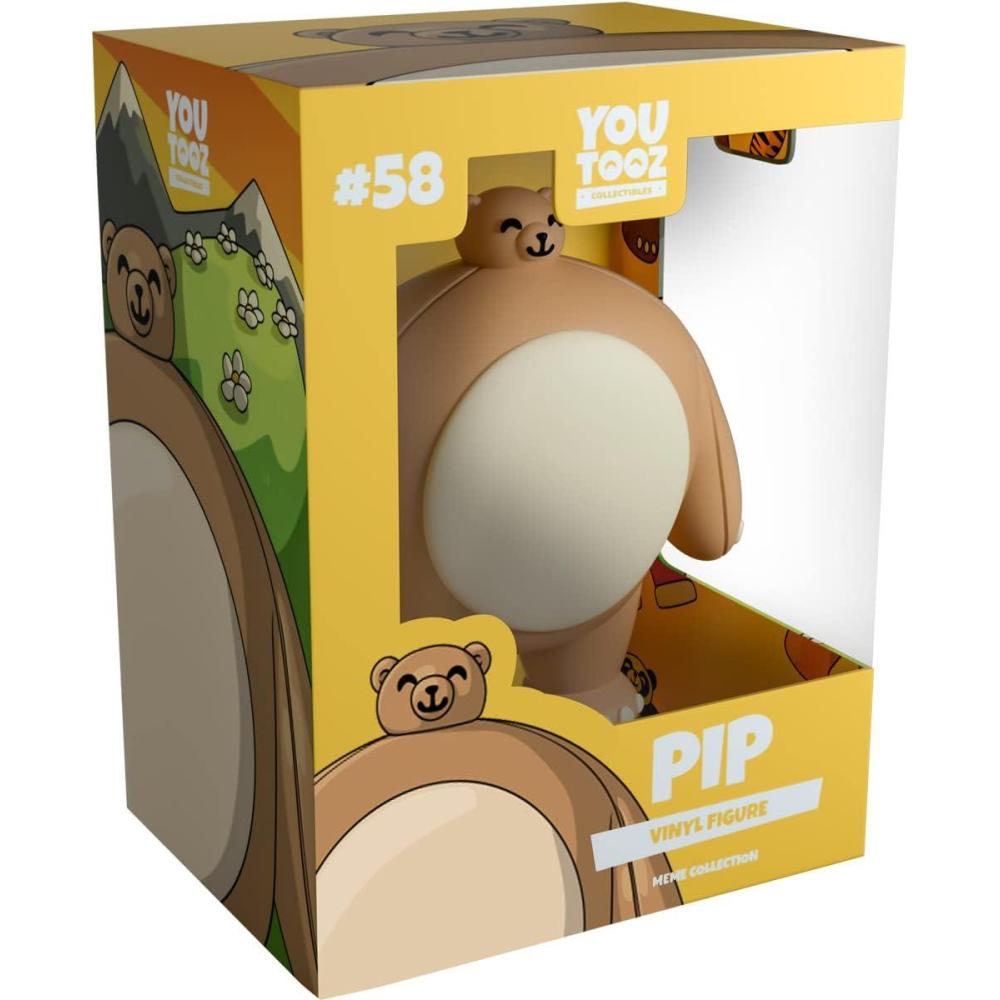 imageYoutooz Tiny Headed Kingdom Pip the Bear 39 Vinyl Figure Pride Pip Collectible BearPip