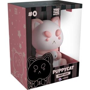 Youtooz – Soft Glow Bee and Puppycat Night Light – Puppycat Figure – Bedroom Accent Lamp – 6.3″ Battery Powered