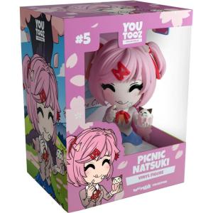 Youtooz Doki Doki Literature Club Picnic Natsuki 3.6″ Vinyl Figure, Collectible Picnic Natsuki from The Doki Doki Literature Club Collection
