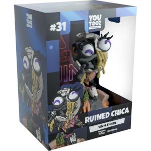 Youtooz FNAF Ruined Chica 4.9″ Vinyl Figure, Collectible Ruined Chica from Five Nights at Freddy FNAF Collection