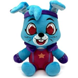 Youtooz FNAF Ruined Glam Rock Bonnie 9″ Inch Plush, Collectible Ruined Glam Rock Bonnie from Five Nights at Freddy’s FNAF Plush Collection