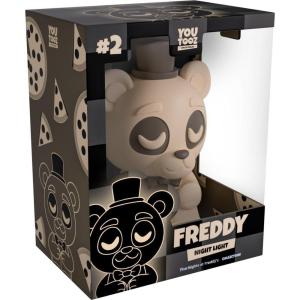 Youtooz Five Nights at Freddy’s Night Light, Modern Plastic Battery Powered LED Desk Lamp, Officially Licensed FNAF Collectible